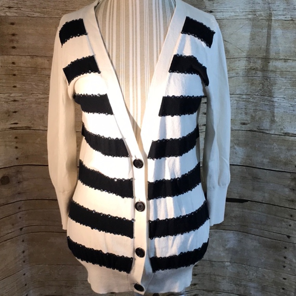 Pink tartan cardigan
